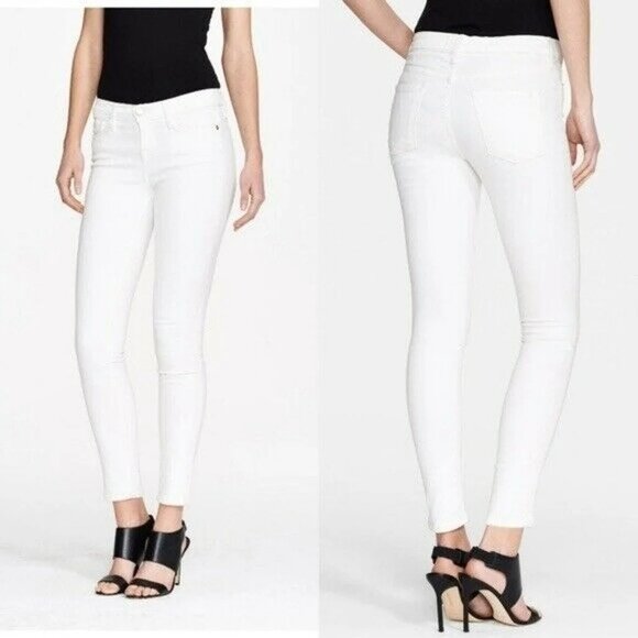 FRAME DENIM Le Skinny De Jeanne White Jeans sz. 28 - Picture 1 of 10